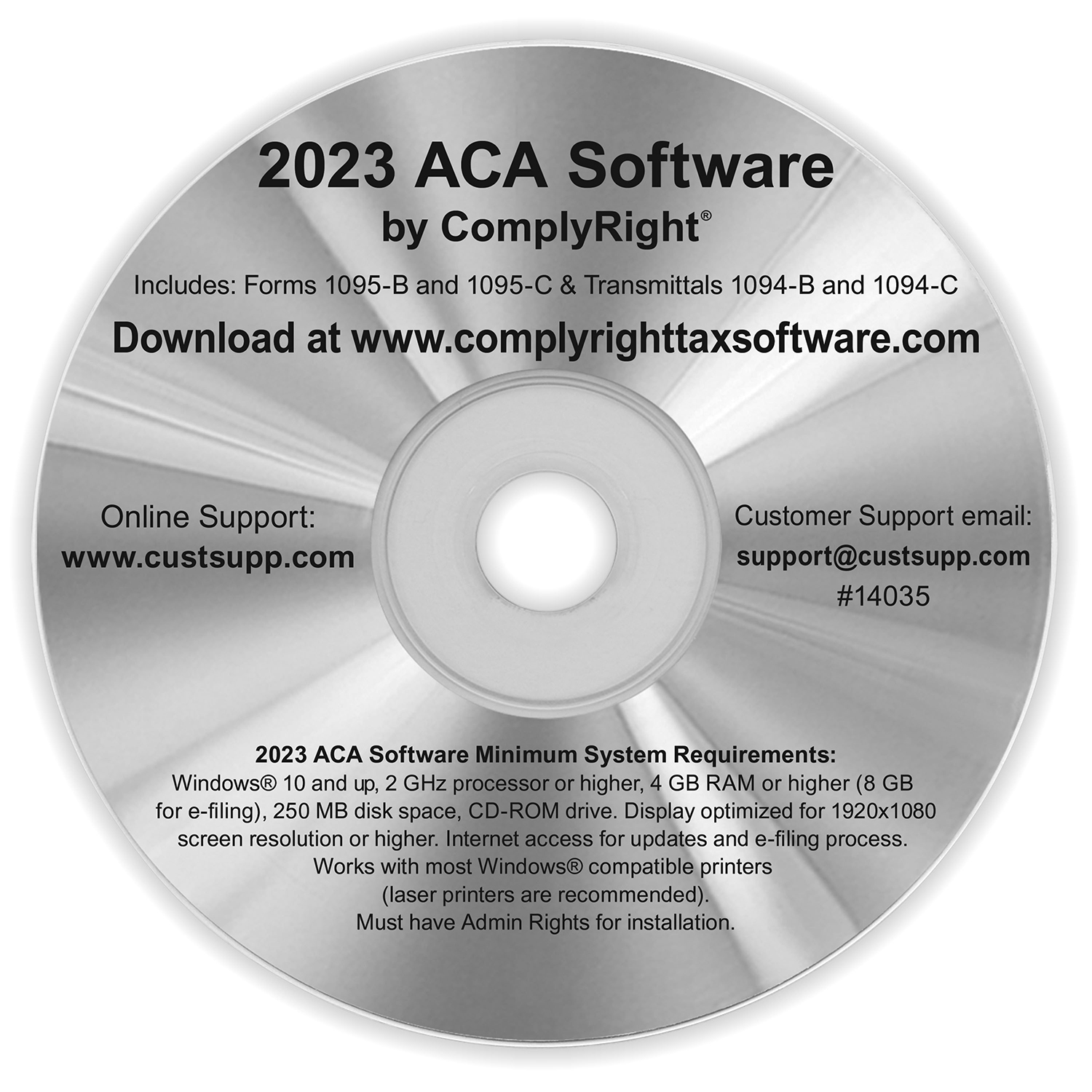 Picture of 2021 - ACA - Software for Windows