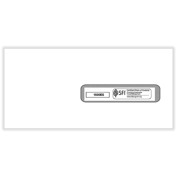 Picture of CMS-1500 Envelope, #10, Self-Seal