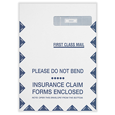 PEV48AMZ ComplyRight First Class Self Seal Double Window Envelope 
