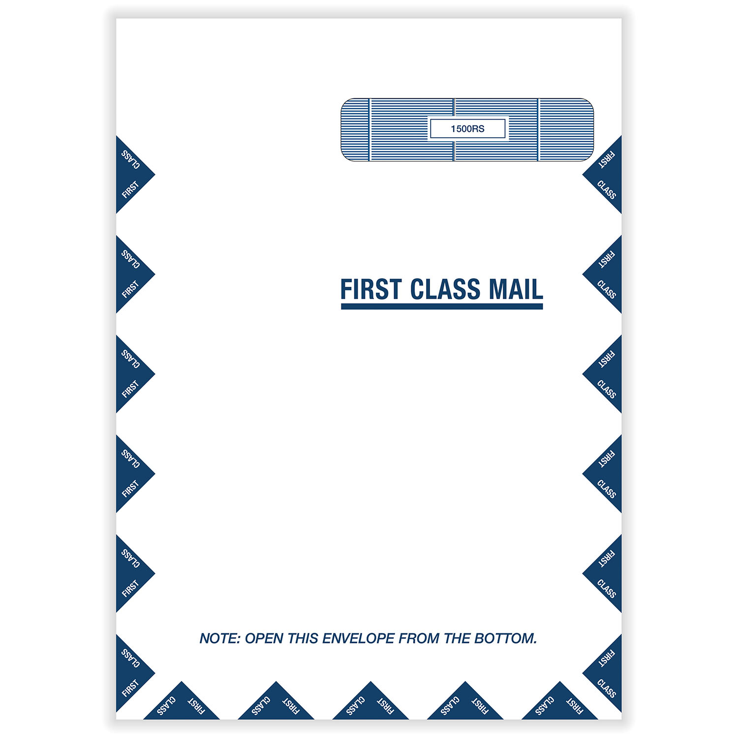 Picture of CMS-1500 Envelope, Jumbo, Right Window (No Statement)