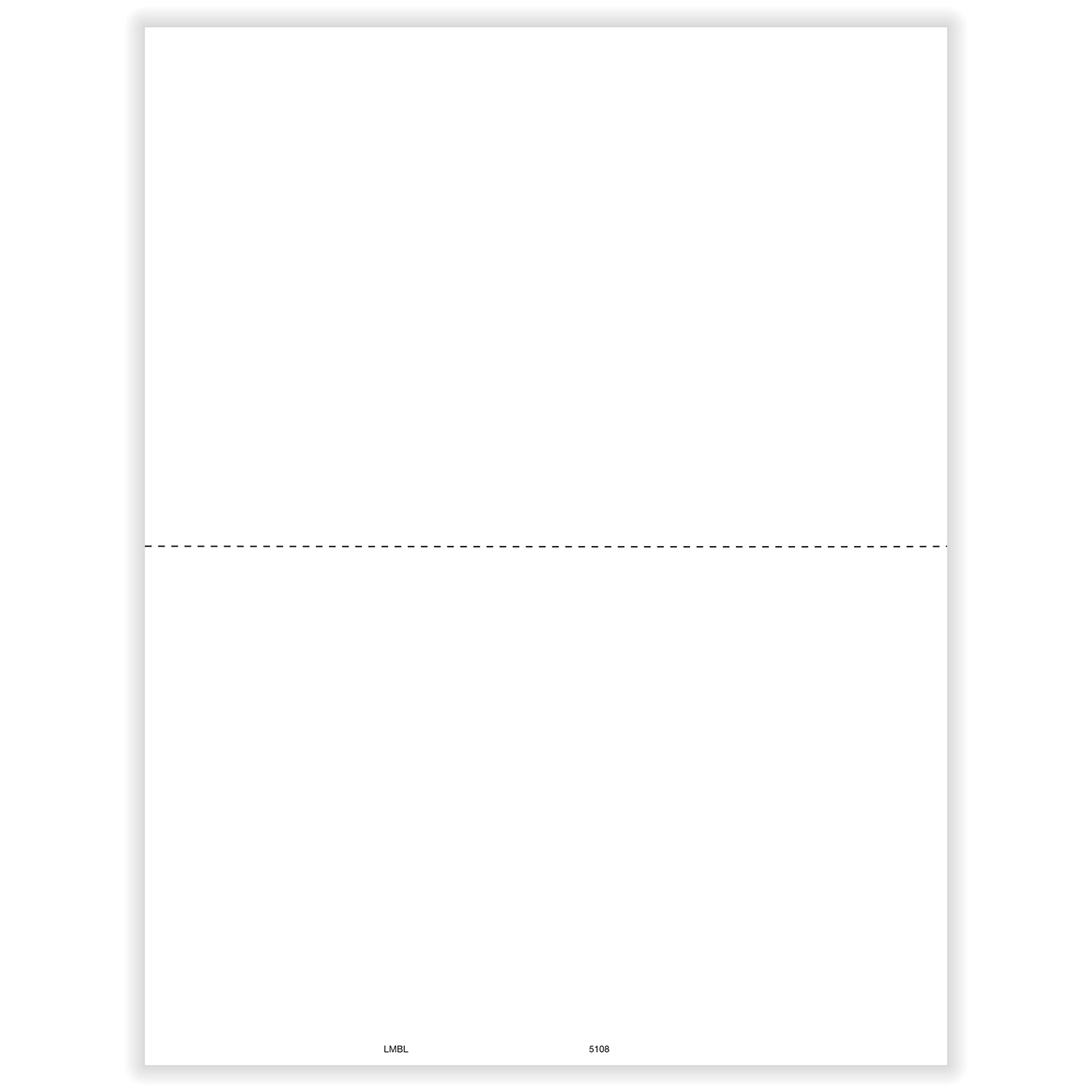 Picture of 1099-MISC Blank, Copy B, 2-Up, w/ Backer Instructions