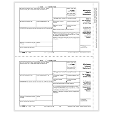 Picture of 1098-Mortgage Interest, 2-Up, Rec/Lender or State Copy C (1,000 Forms)