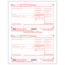 Picture of W-2 Federal IRS Copy A