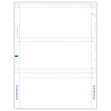 Picture of 1099 Blank, 2-Up, Z-Fold, 11" (500 Forms)