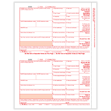 Picture of W-2G, Federal Copy A (DATELESS)