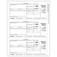 Picture of 5498-QA Beneficiary Copy B, Pack of 50 (150 Forms)