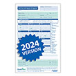 Picture of 2024 Time Off Request and Approval Form, Small (5 1/2" x 8 1/2"), 2-Part, Pack of 50