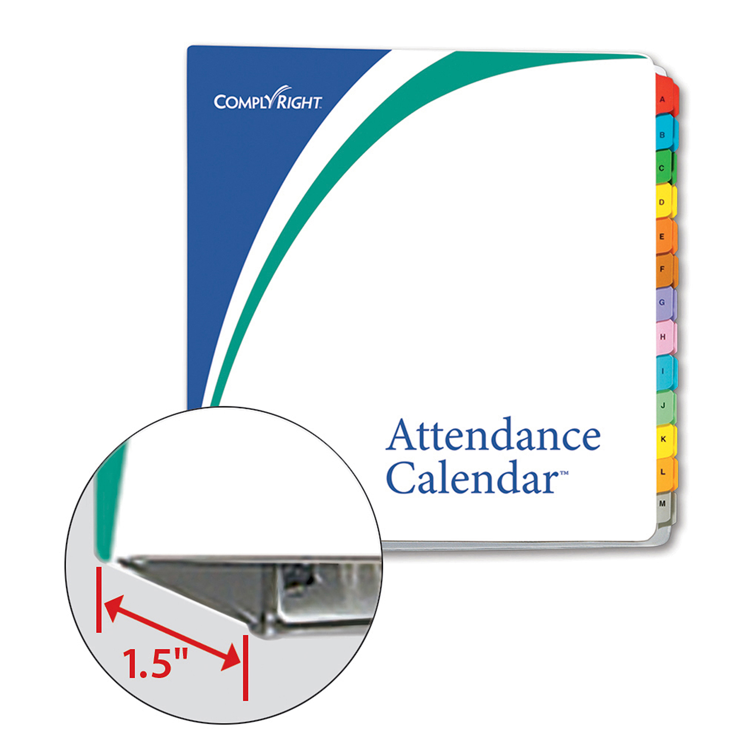 ComplyRightDealer 2025 Attendance Calendar Kit, Pack of 25