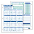 Picture of 2024 Attendance Calendar Card, Pack of 25