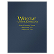 Picture of First Impression Folders, "Welcome To Our Company" Classic, Blue