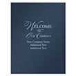 Picture of HR Imprinted Folder, "Welcome To Our Company", Blue