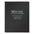 Picture of First Impression Folders, "Welcome Our Company" Classic, Expanded,  Black