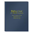 Picture of First Impression Folders, "Welcome To Our Company" Classic, Expanded,  Blue