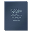 Picture of First Impression Folders, "Welcome To Our Company", Expanded,  Blue