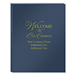 Picture of First Impression Folders, "Welcome To Our Company", Expanded,  Blue