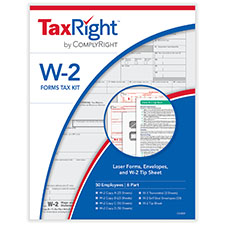 Picture of TaxRight W-2 6-Part Kit (50 Recipients)