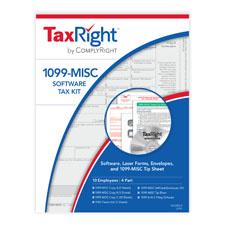 Picture of TaxRight 1099-MISC 4-Part Software Kit (10 Recipients)
