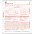 Picture of CMS-1500 Claim Forms, 3-Part, Continuous, Pack of 1,000