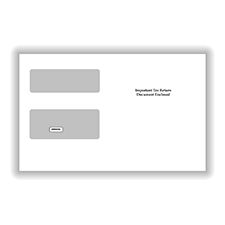 Picture of DW Envelope for 1099-MISC,R,DIV,B, Diagonal, Gum-Seal