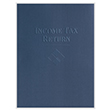 Picture of Tax Presentation Folder, "Income Tax Return", Blue, 9" x 12", Pack of 50