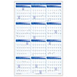 Picture of 2025 Desk Calendar Planner, 2-Sided (11" x 17") (Laminated, erasable, includes marker)