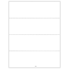 Picture of W-2 Blank, Horizontal (500 Sheets)