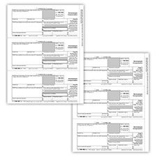 Picture of 1099-NEC Set, 3-Part, 3-Up, Electronic Filing (50 Employees)