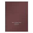 Picture of Tax Presentation Folder (Imprinted), Report Cover, Spine, Side-Staple Tabs, Burgundy, 8-5/8" x 11-1/4", Pack of 50