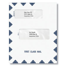 Picture of Offset Window First Class Mail Envelope (Peel & Seal), 9-1/2" x 12"