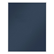 Picture of Tax Presentation Folder, Two Piece Report Cover, Single Window, Navy Blue, 8-1/2" x 11", Pack of 50