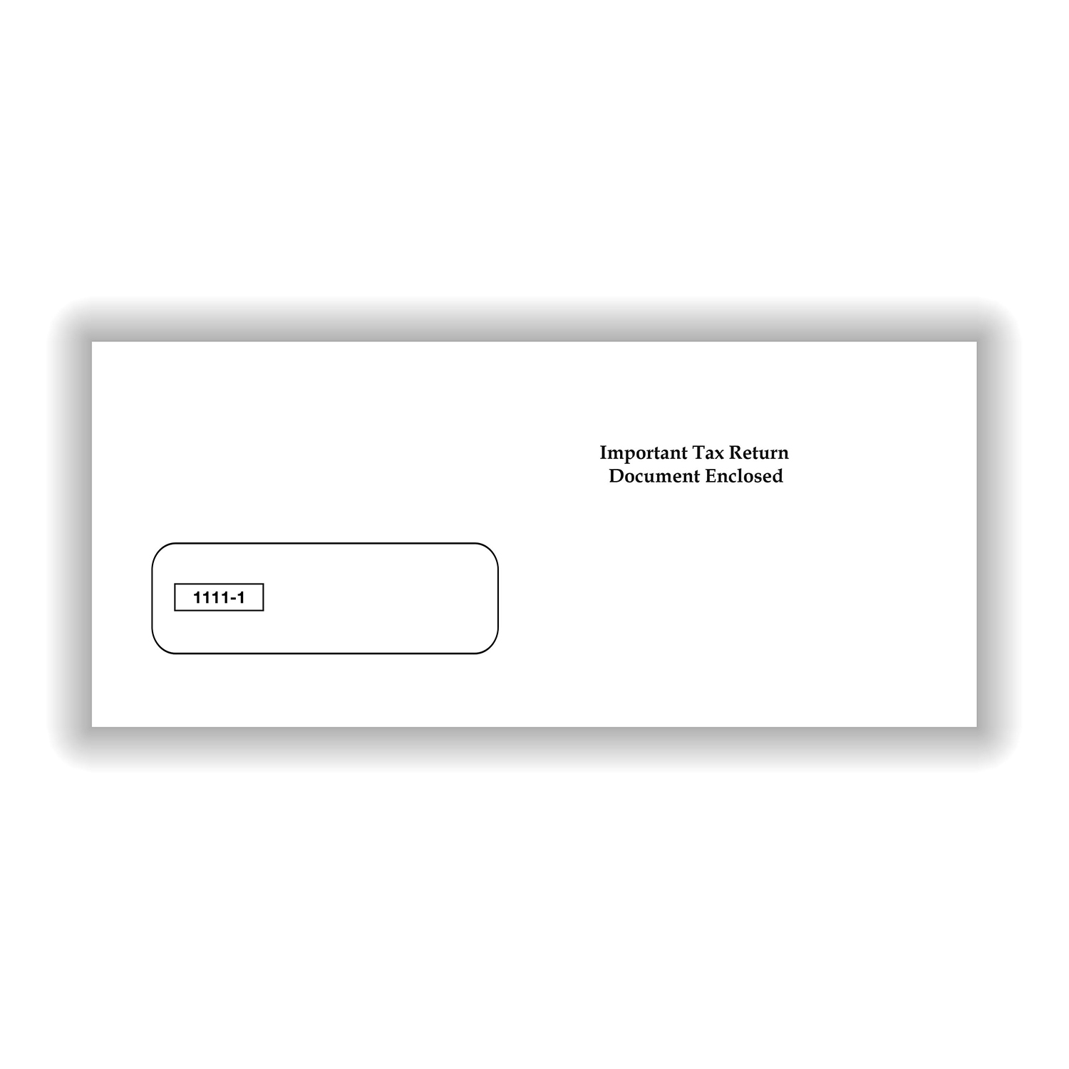Picture of SW Envelope - 1099 3-Up, Gum-Seal