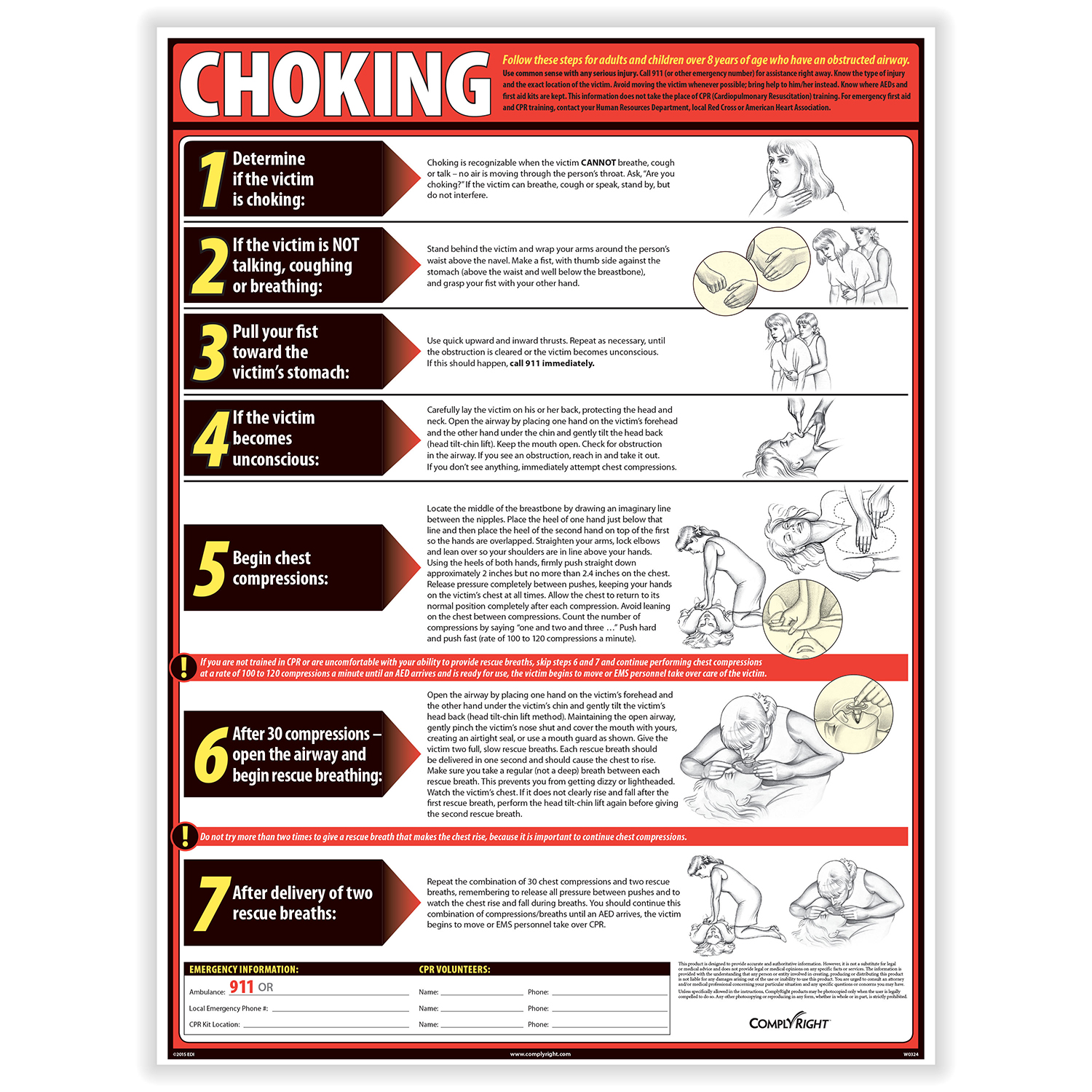 Picture of Choking Poster