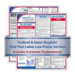 Picture of Federal (English) & State (English) Labor Law Poster Service (1-Year)